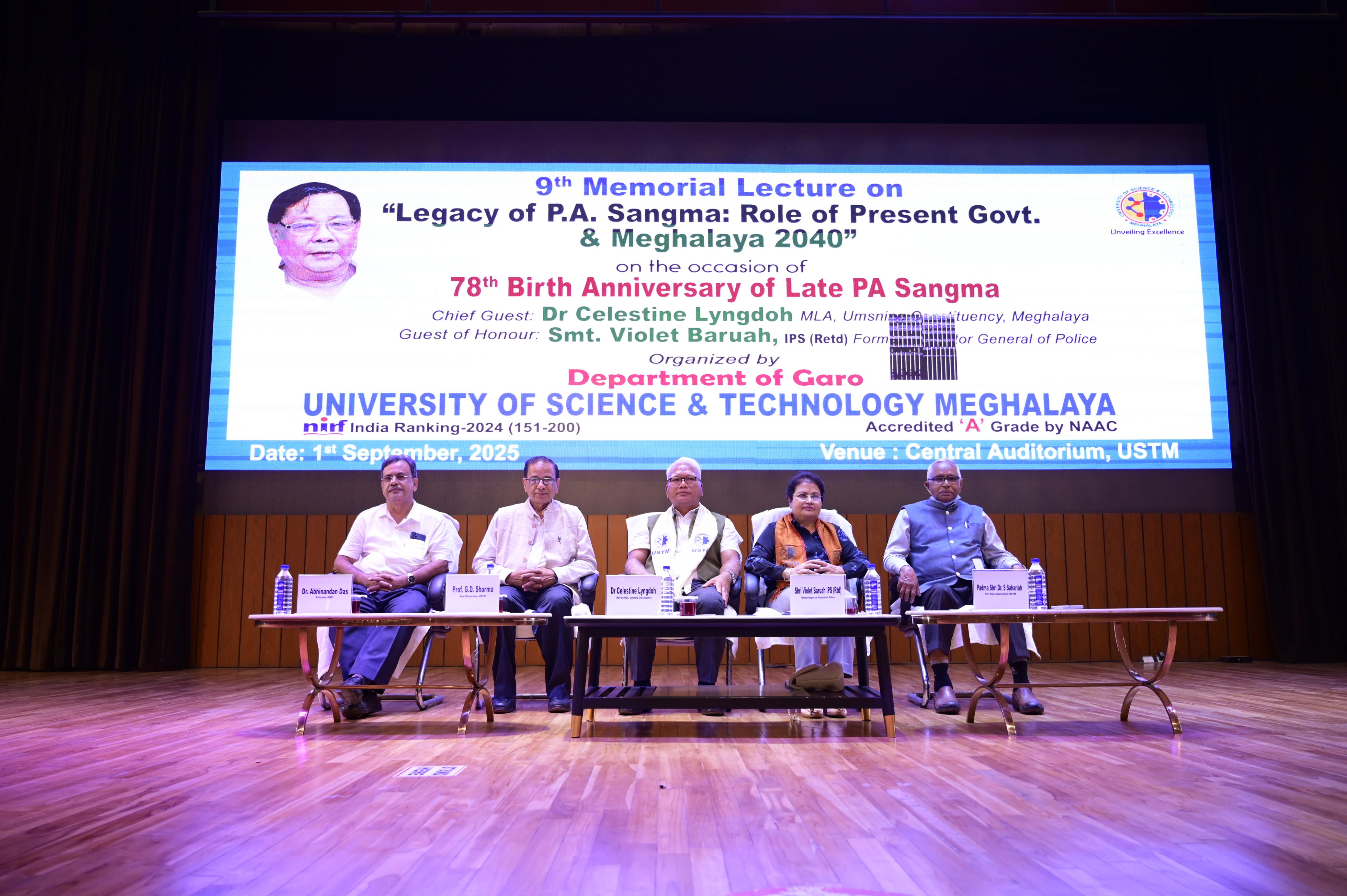 ustm-celebrates-northeast-s-unforgettable-trailblazer---p-a-sangma-on-his-78th-birth-anniversary